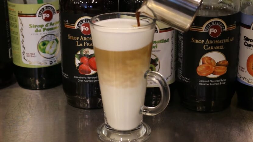 Latte Macchiato Glass Cup
